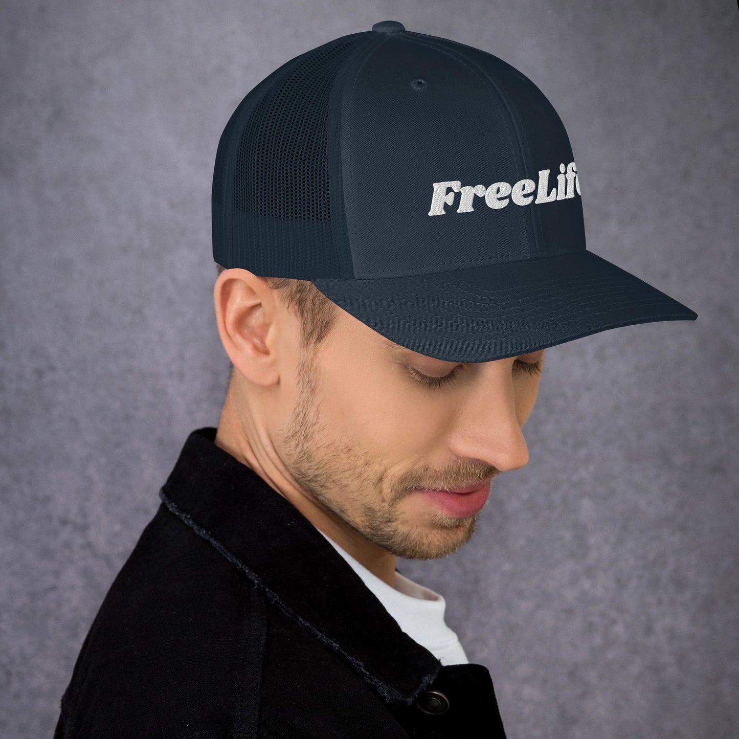 Classic FL Cap Navy (White Lettering)