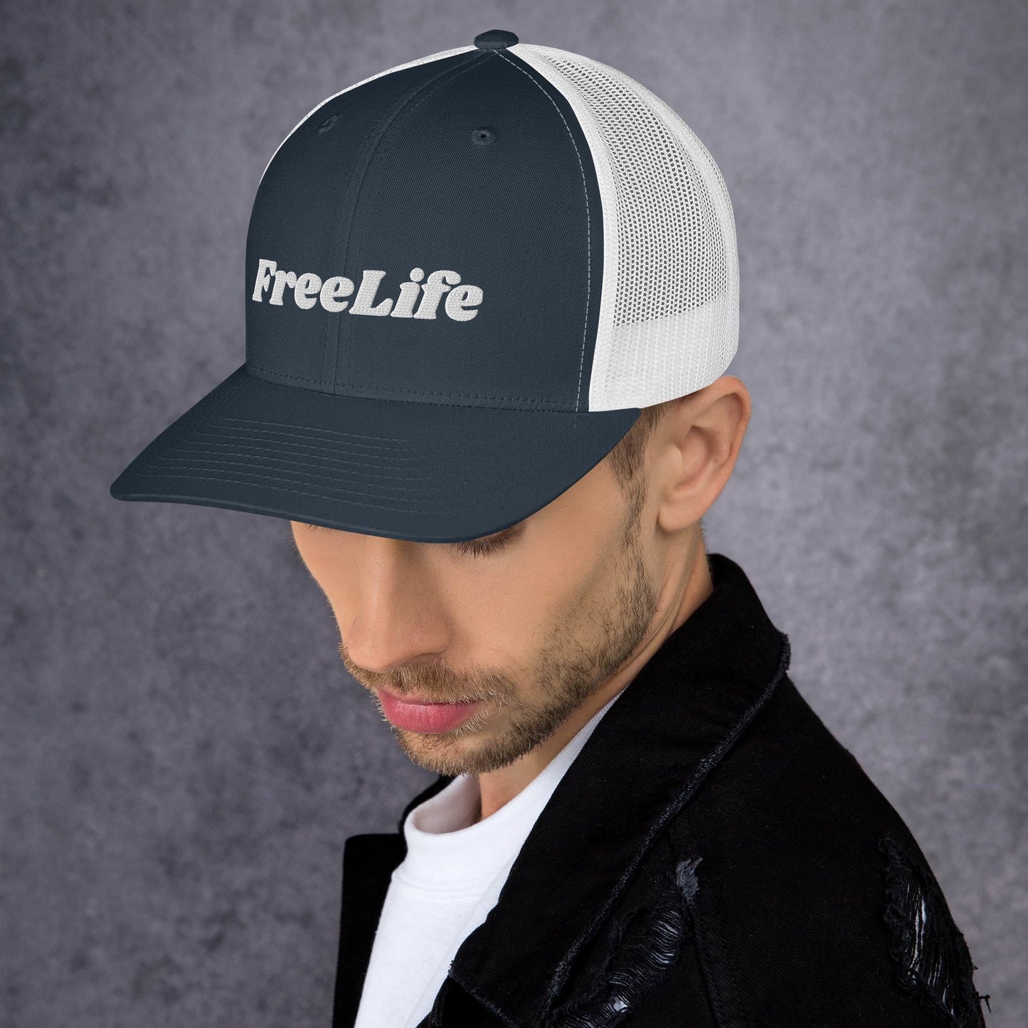 Classic FL Cap Navy (White Lettering)