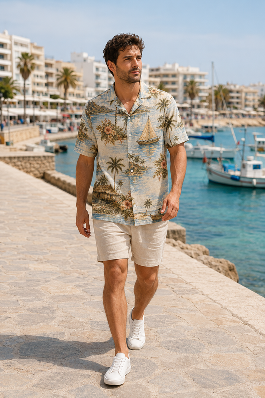 FREELIFE Island Escape Resort Shirt – Unisex