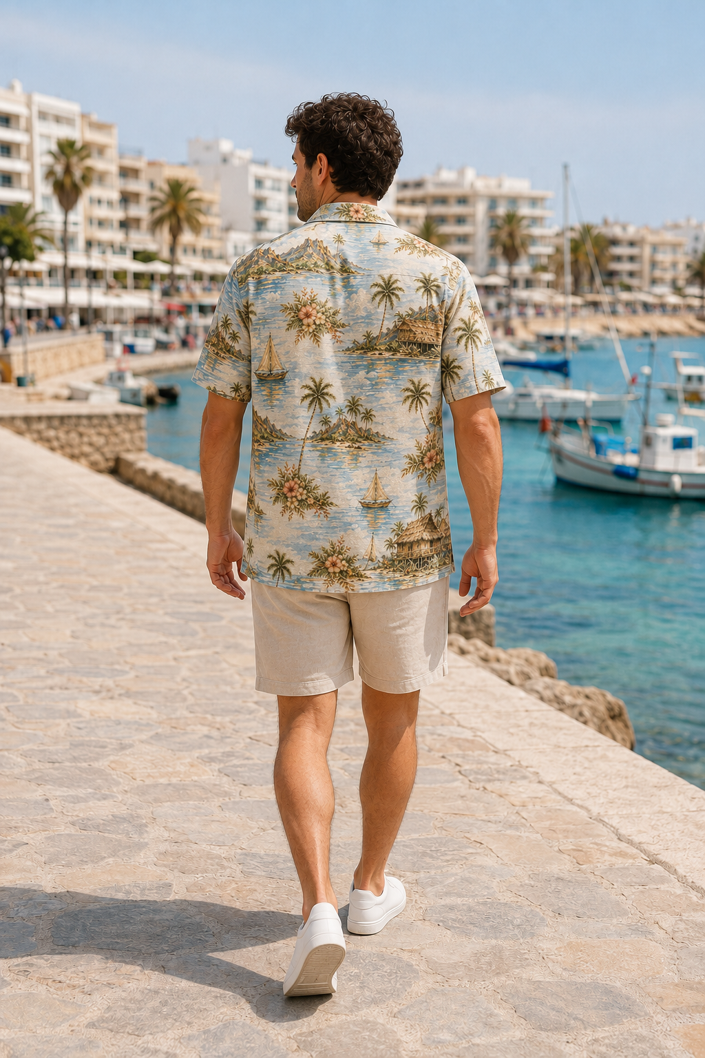 FREELIFE Island Escape Resort Shirt – Unisex